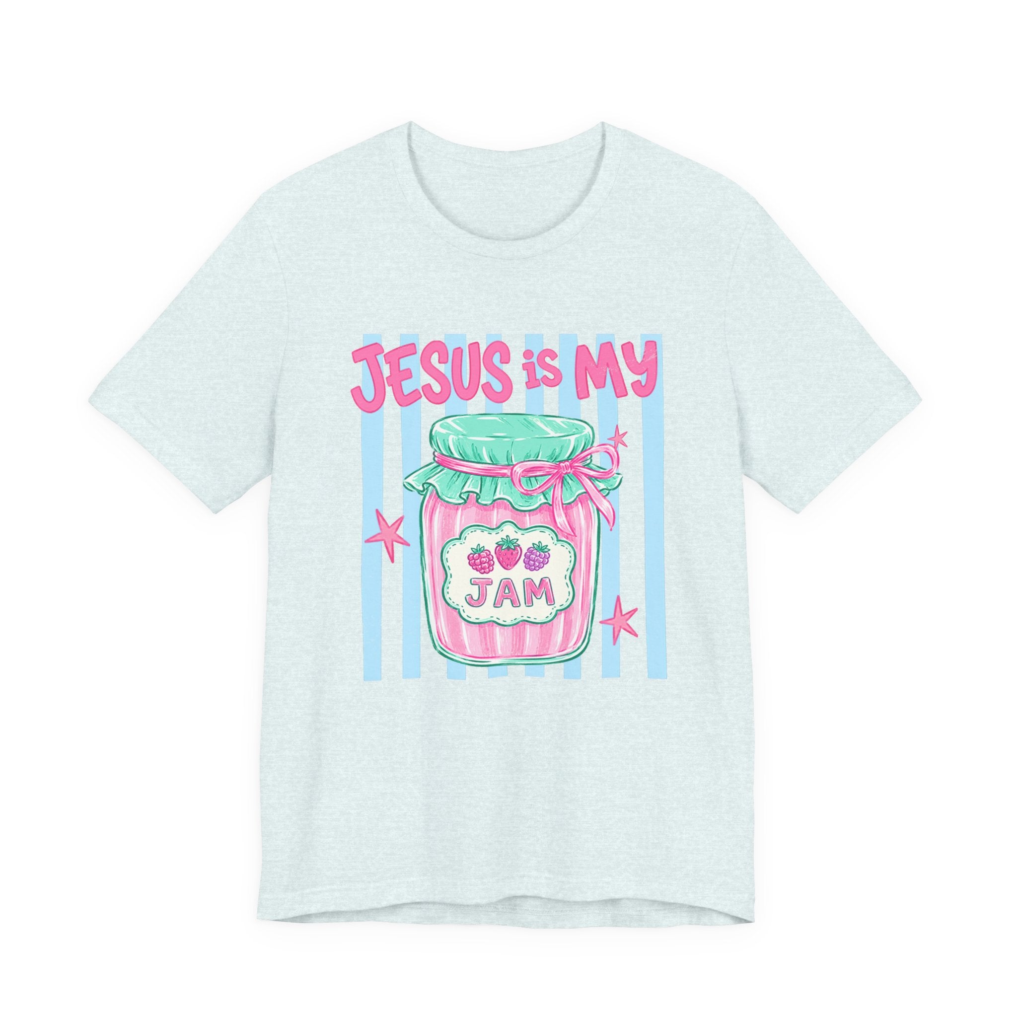 Jesus Is My Jam T-Shirt — Cute Pastel Christian Faith Tee