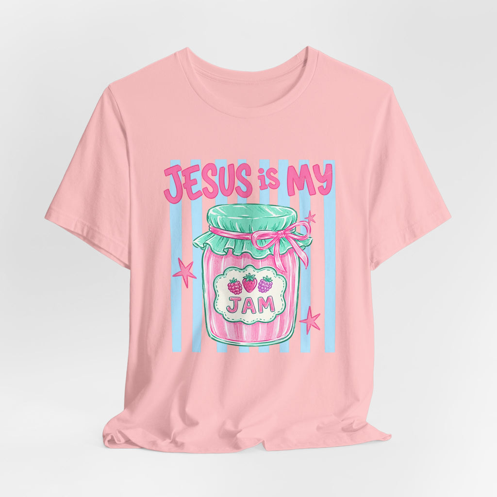 Jesus Is My Jam T-Shirt — Cute Pastel Christian Faith Tee