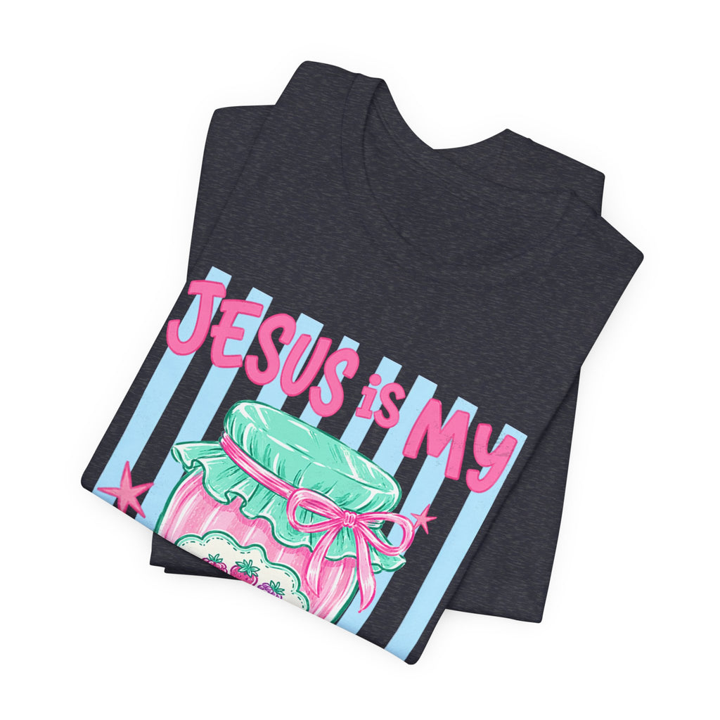 Jesus Is My Jam T-Shirt — Cute Pastel Christian Faith Tee