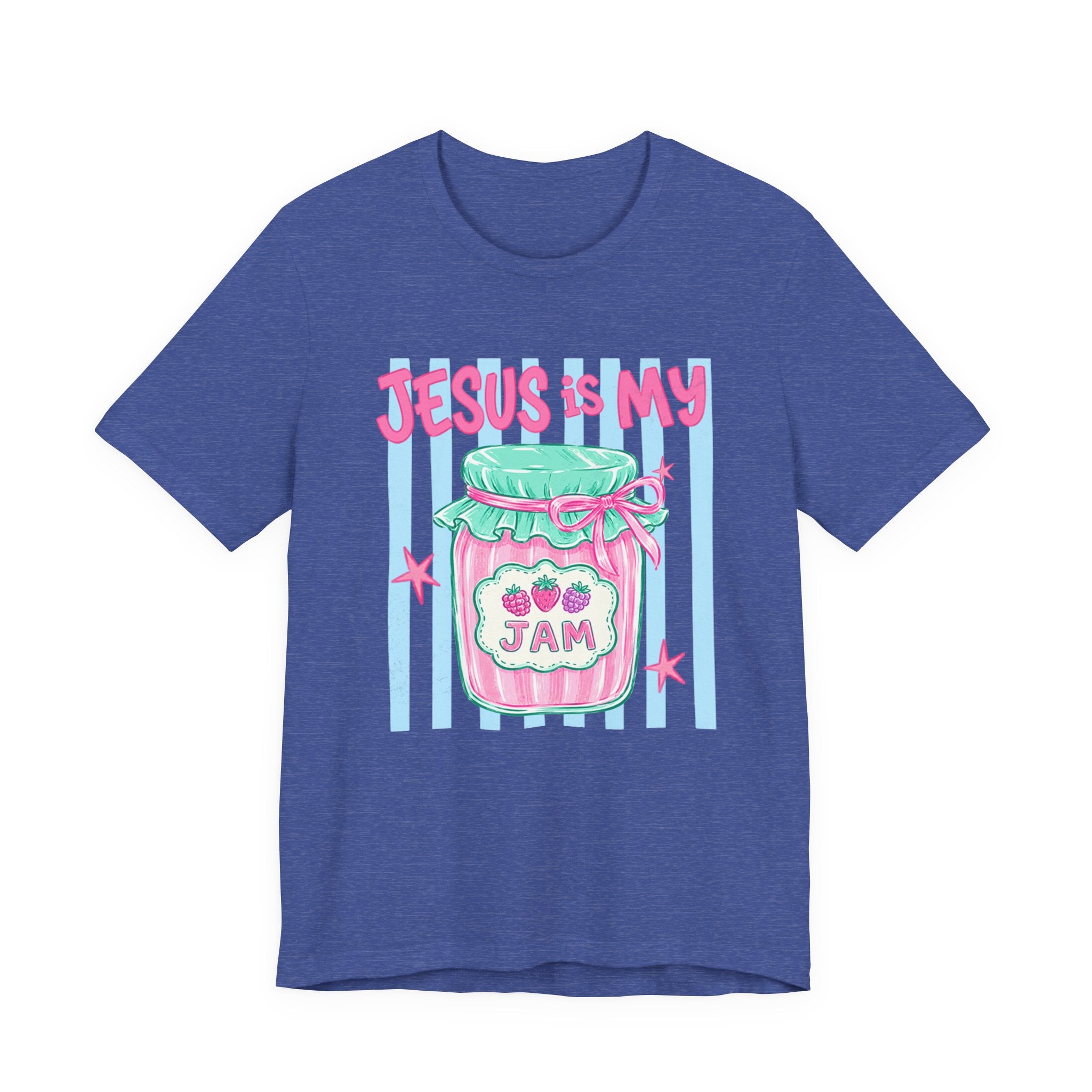 Jesus Is My Jam T-Shirt — Cute Pastel Christian Faith Tee