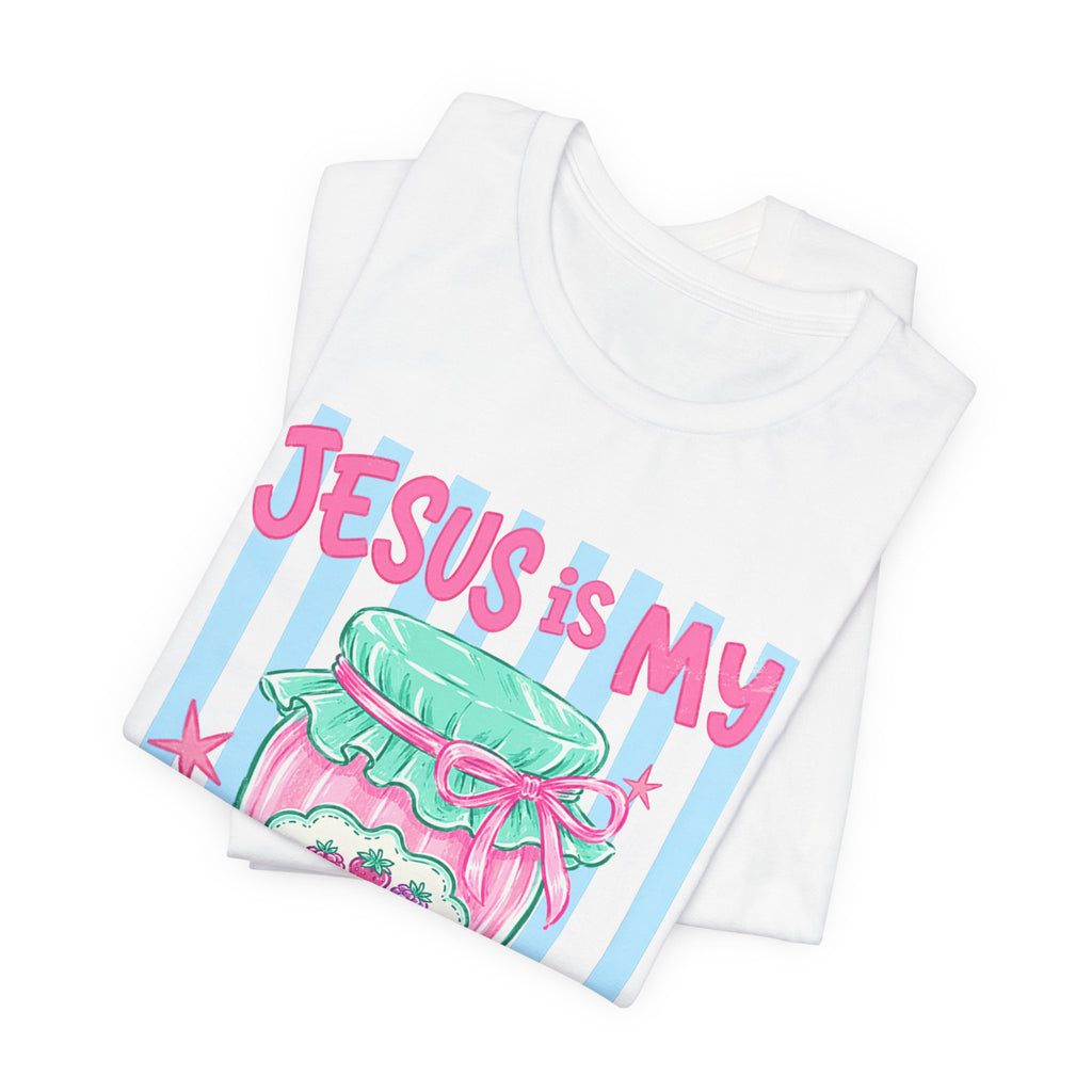 Jesus Is My Jam T-Shirt — Cute Pastel Christian Faith Tee