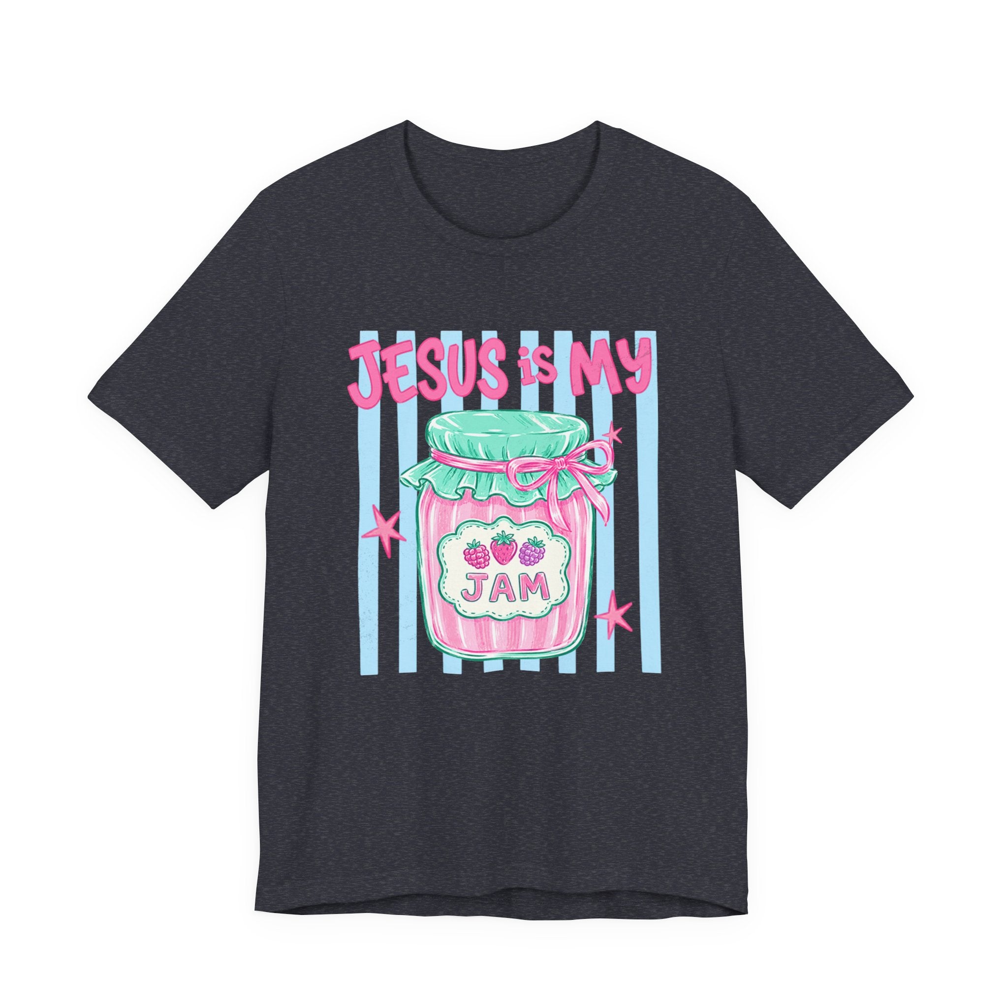 Jesus Is My Jam T-Shirt — Cute Pastel Christian Faith Tee