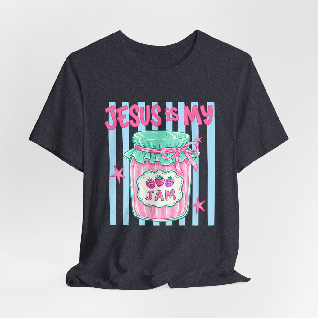 Jesus Is My Jam T-Shirt — Cute Pastel Christian Faith Tee