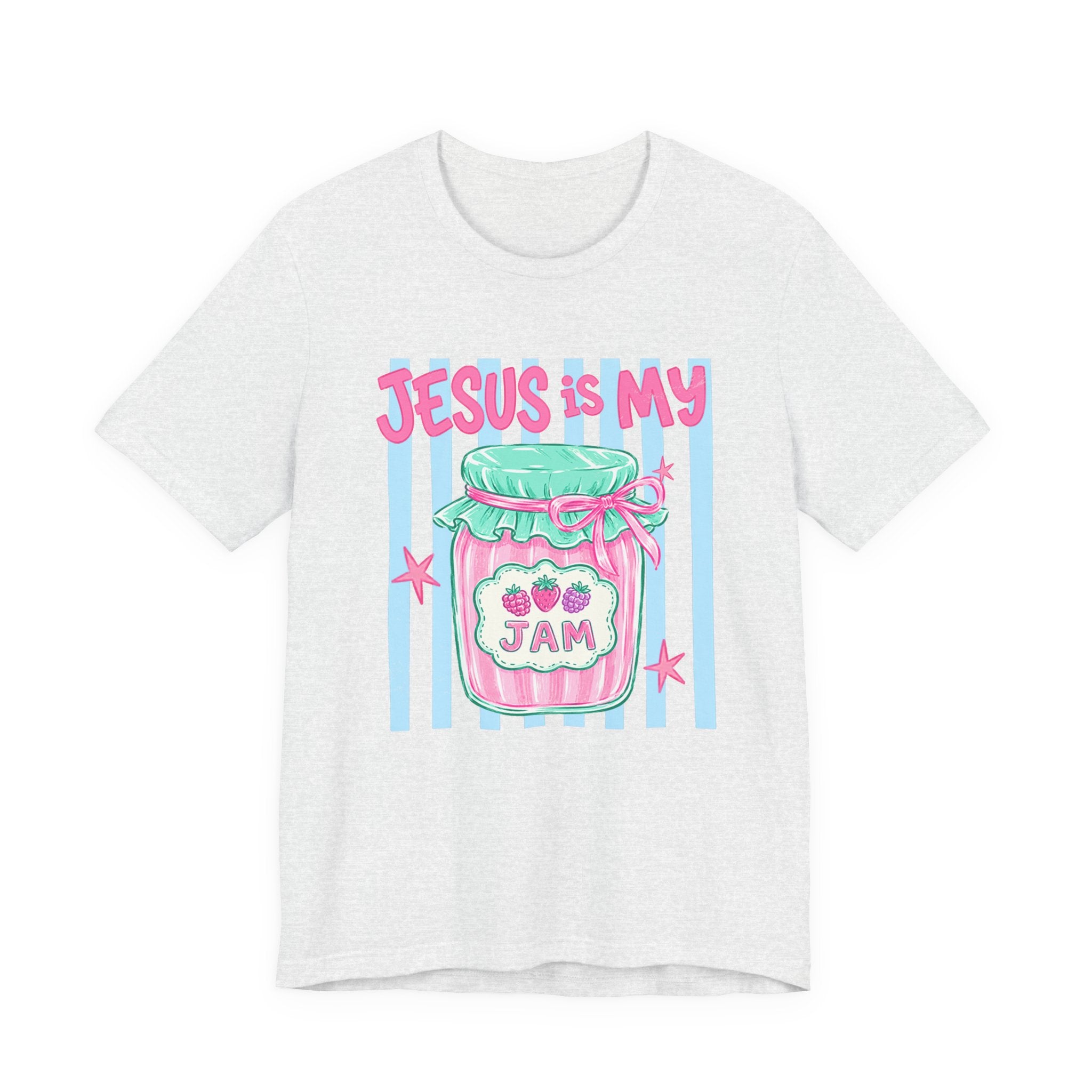 Jesus Is My Jam T-Shirt — Cute Pastel Christian Faith Tee