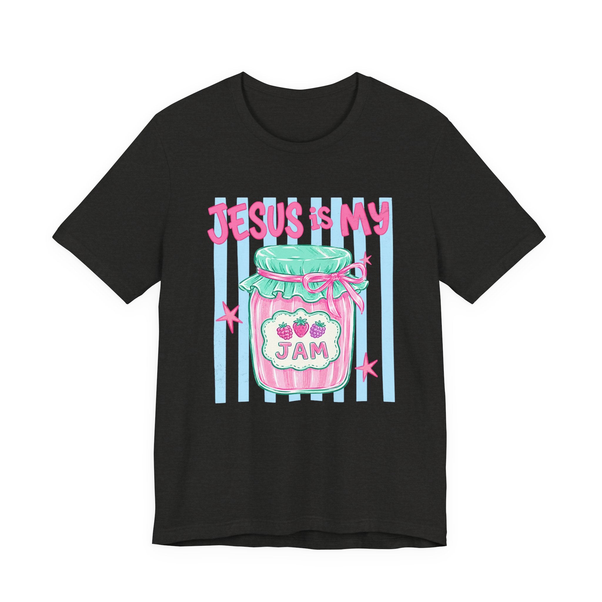 Jesus Is My Jam T-Shirt — Cute Pastel Christian Faith Tee