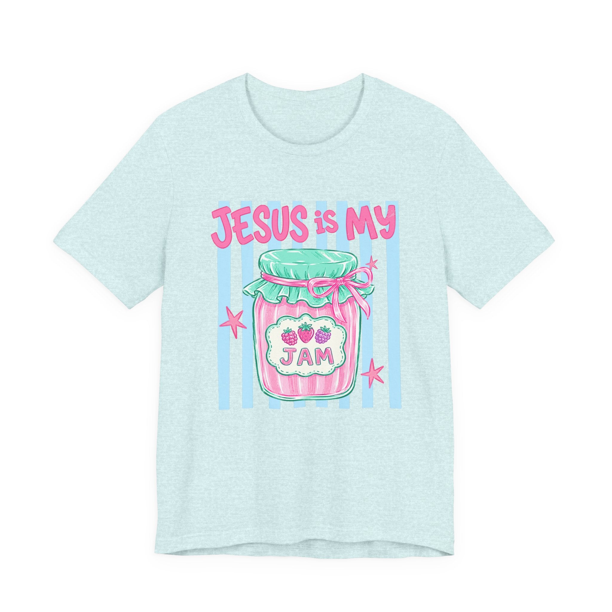 Jesus Is My Jam T-Shirt — Cute Pastel Christian Faith Tee