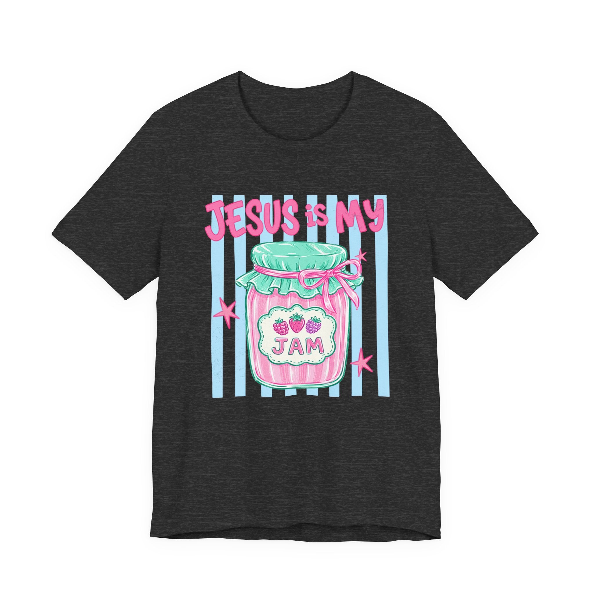 Jesus Is My Jam T-Shirt — Cute Pastel Christian Faith Tee