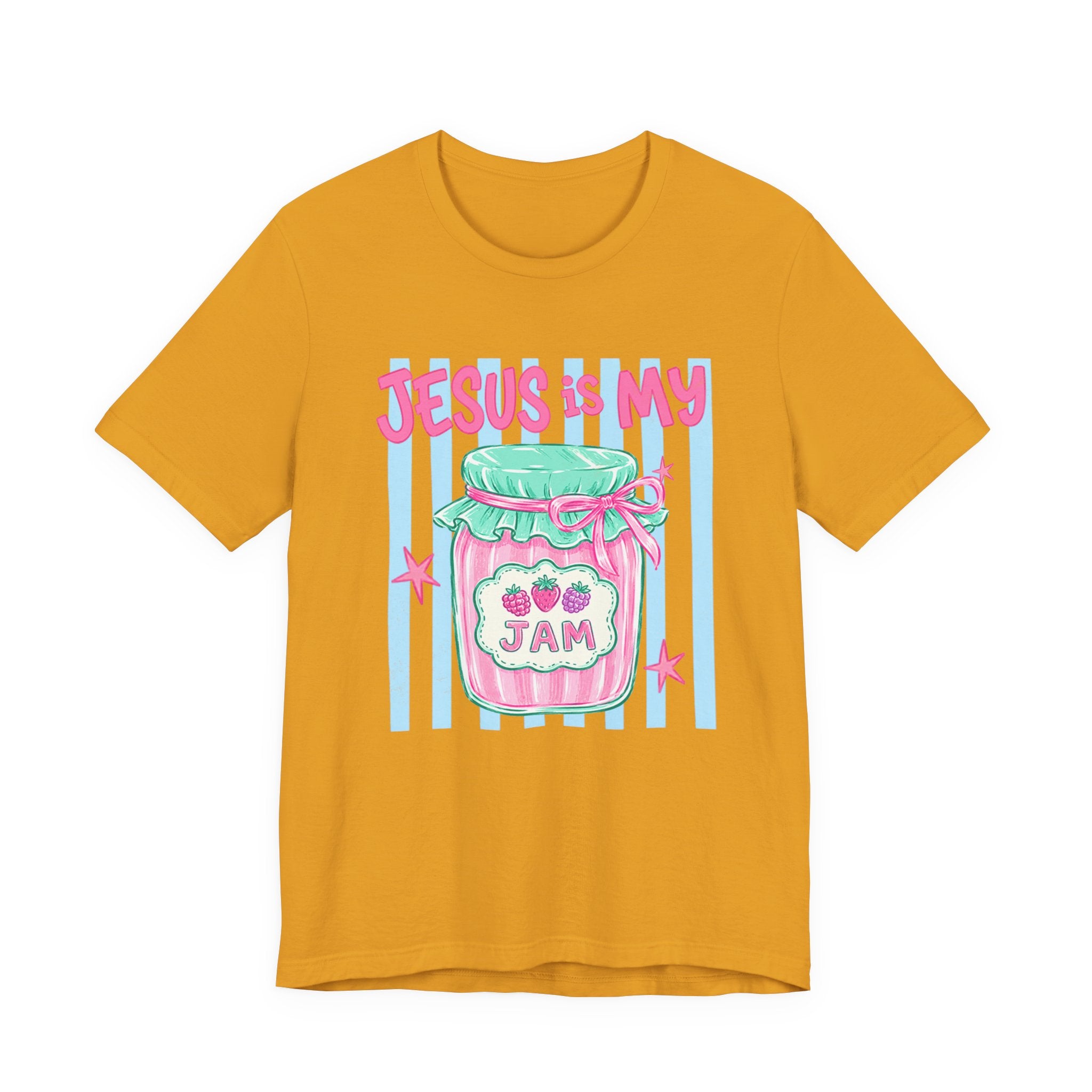 Jesus Is My Jam T-Shirt — Cute Pastel Christian Faith Tee