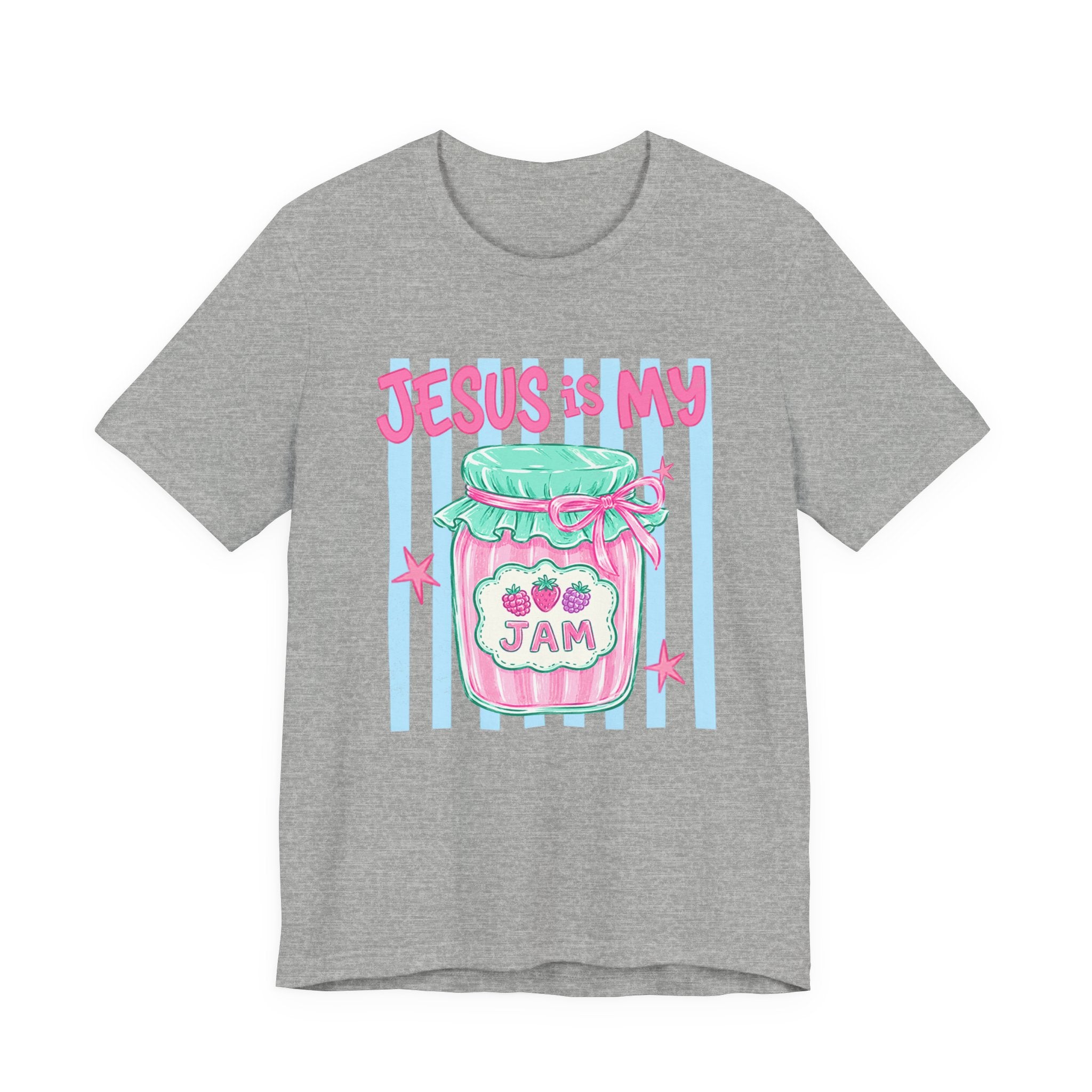 Jesus Is My Jam T-Shirt — Cute Pastel Christian Faith Tee