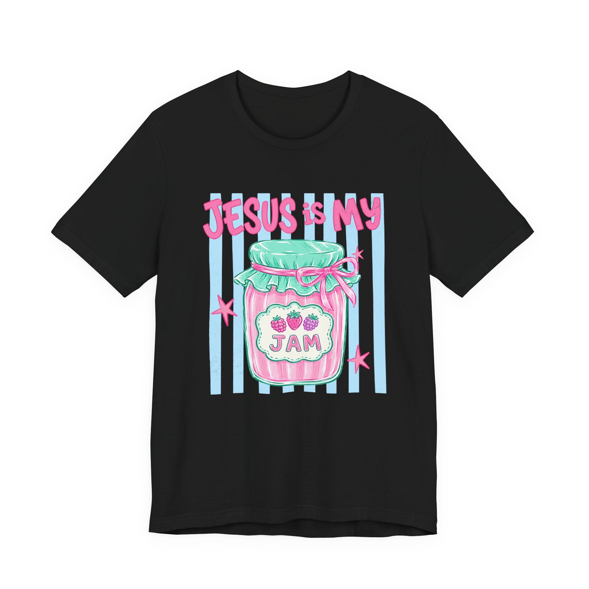 Jesus Is My Jam T-Shirt — Cute Pastel Christian Faith Tee