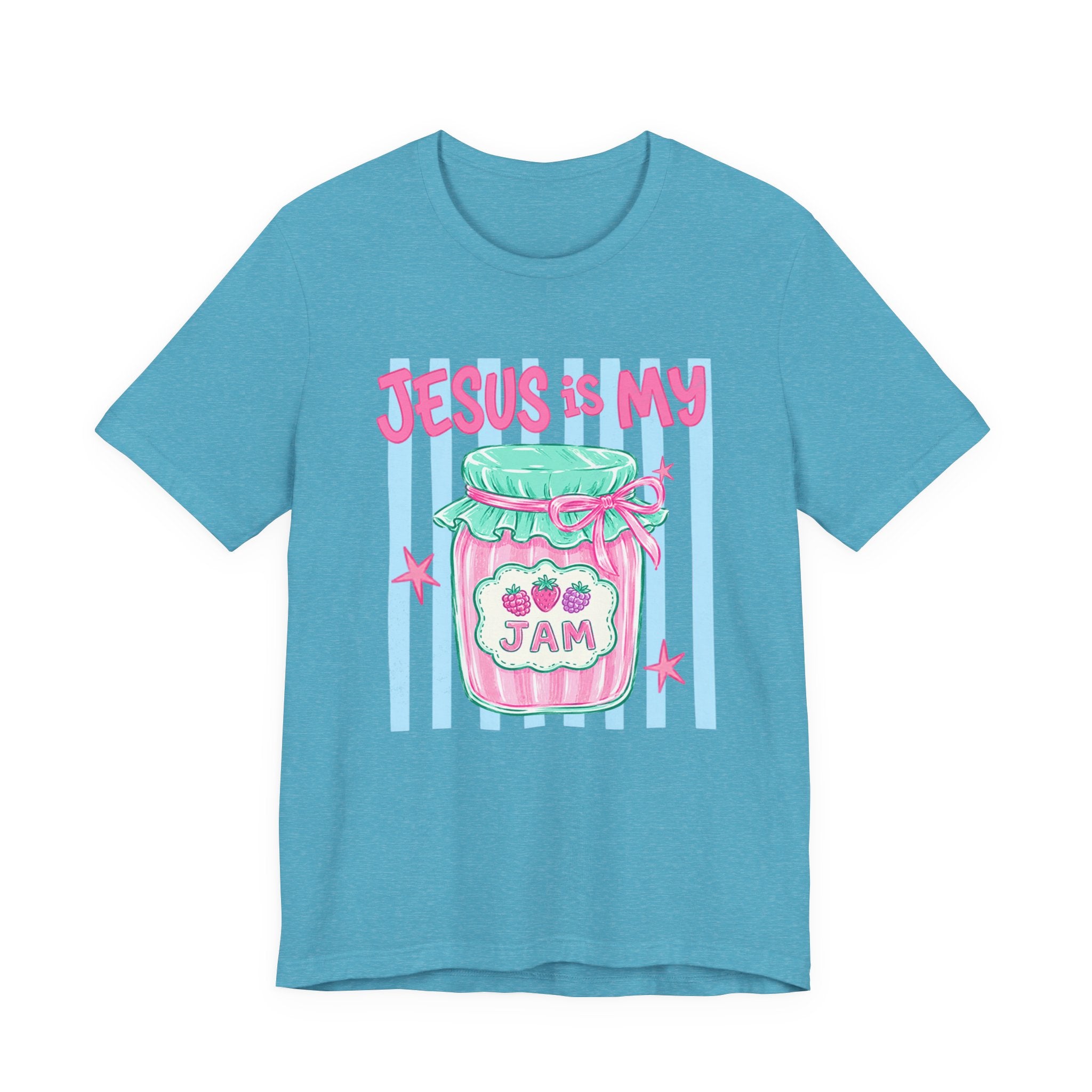 Jesus Is My Jam T-Shirt — Cute Pastel Christian Faith Tee