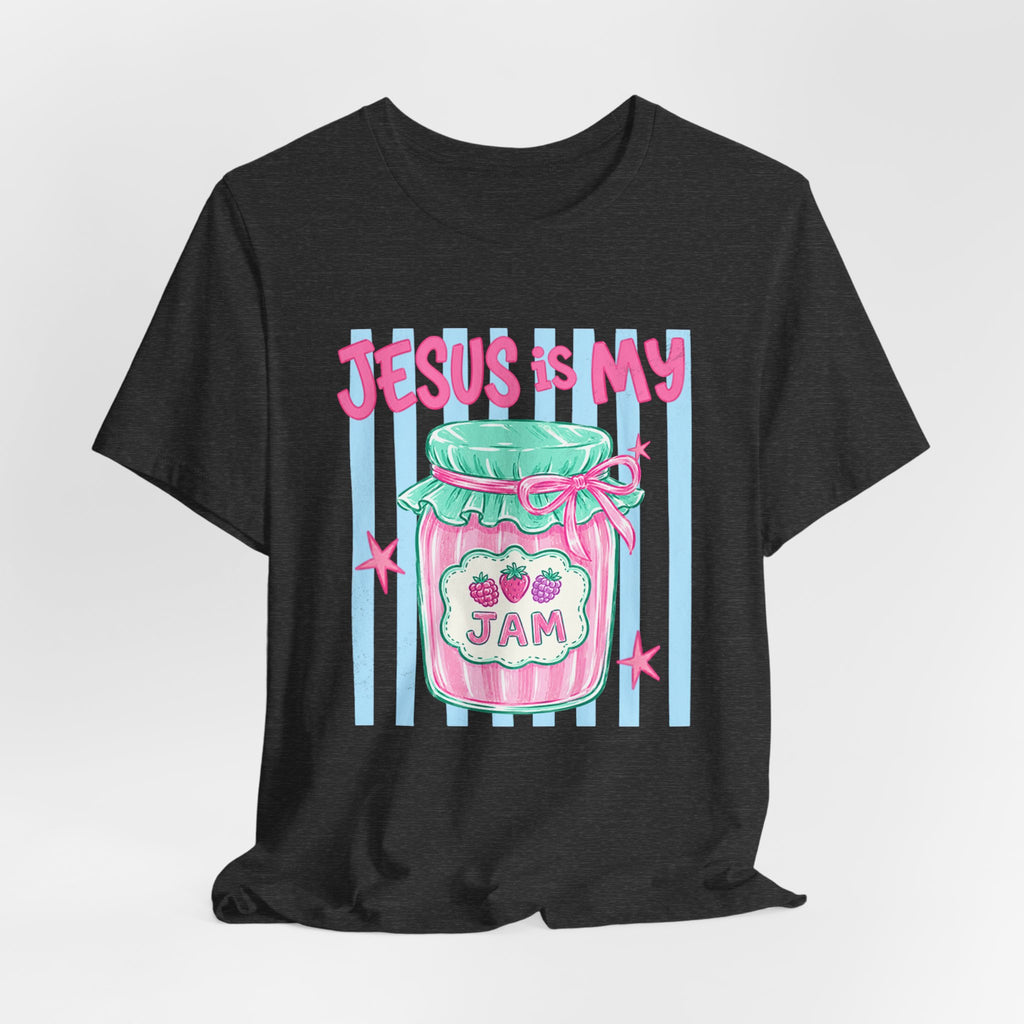 Jesus Is My Jam T-Shirt — Cute Pastel Christian Faith Tee