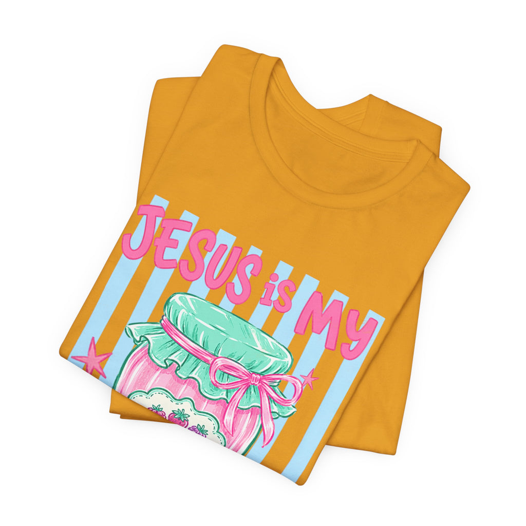 Jesus Is My Jam T-Shirt — Cute Pastel Christian Faith Tee