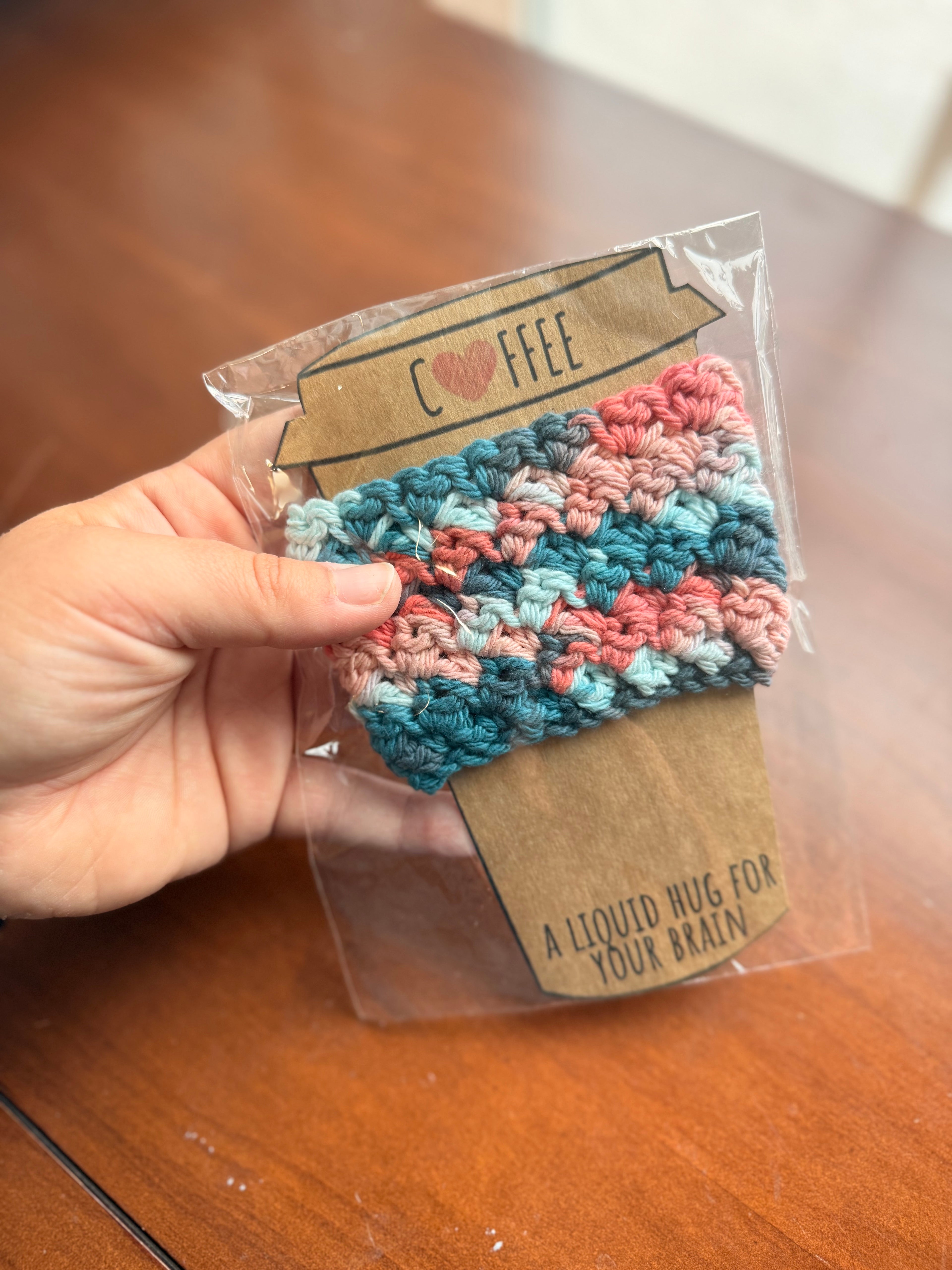 Handmade Crochet Coffee Cup Cozy