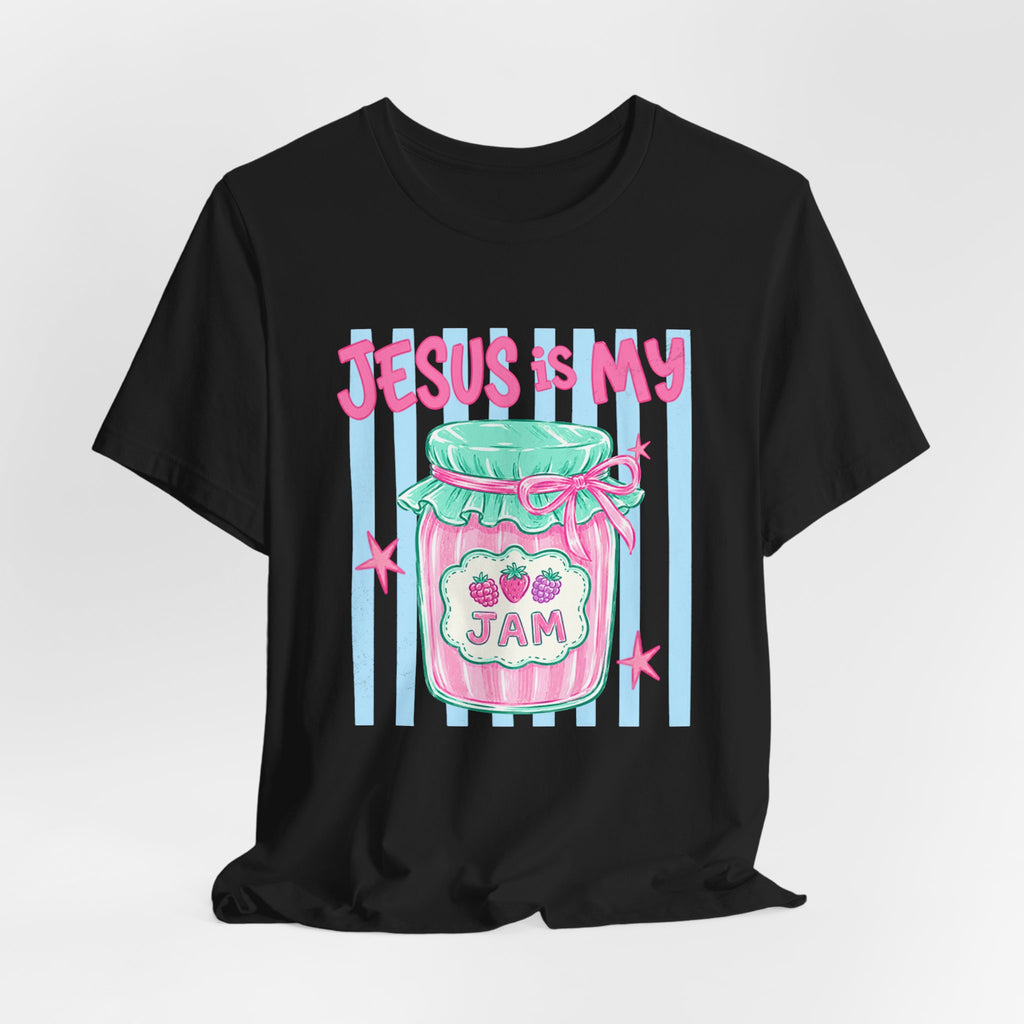 Jesus Is My Jam T-Shirt — Cute Pastel Christian Faith Tee
