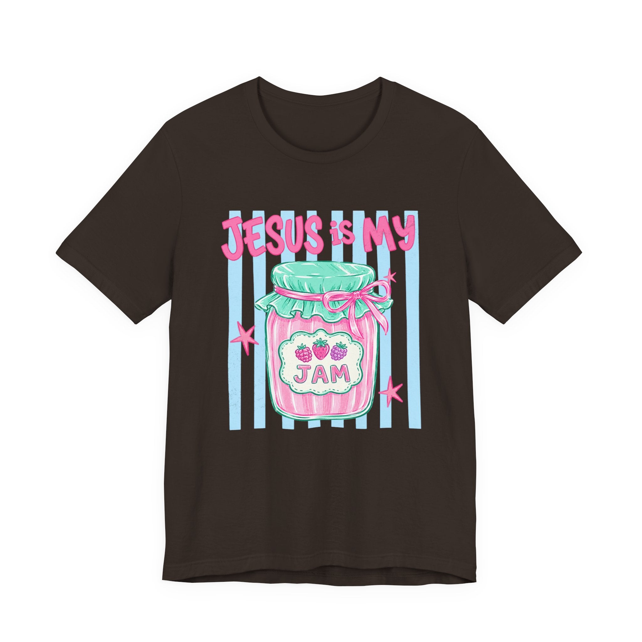 Jesus Is My Jam T-Shirt — Cute Pastel Christian Faith Tee