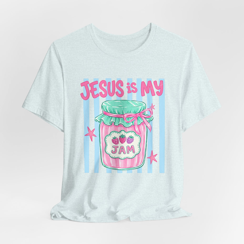 Jesus Is My Jam T-Shirt — Cute Pastel Christian Faith Tee