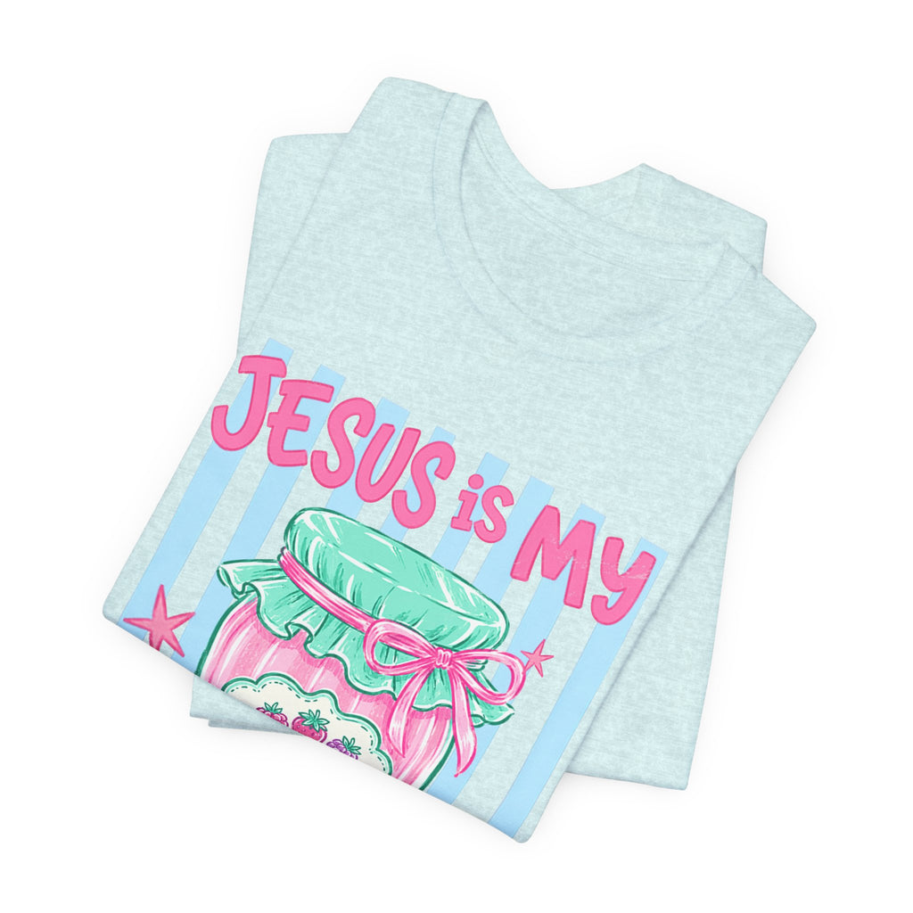 Jesus Is My Jam T-Shirt — Cute Pastel Christian Faith Tee