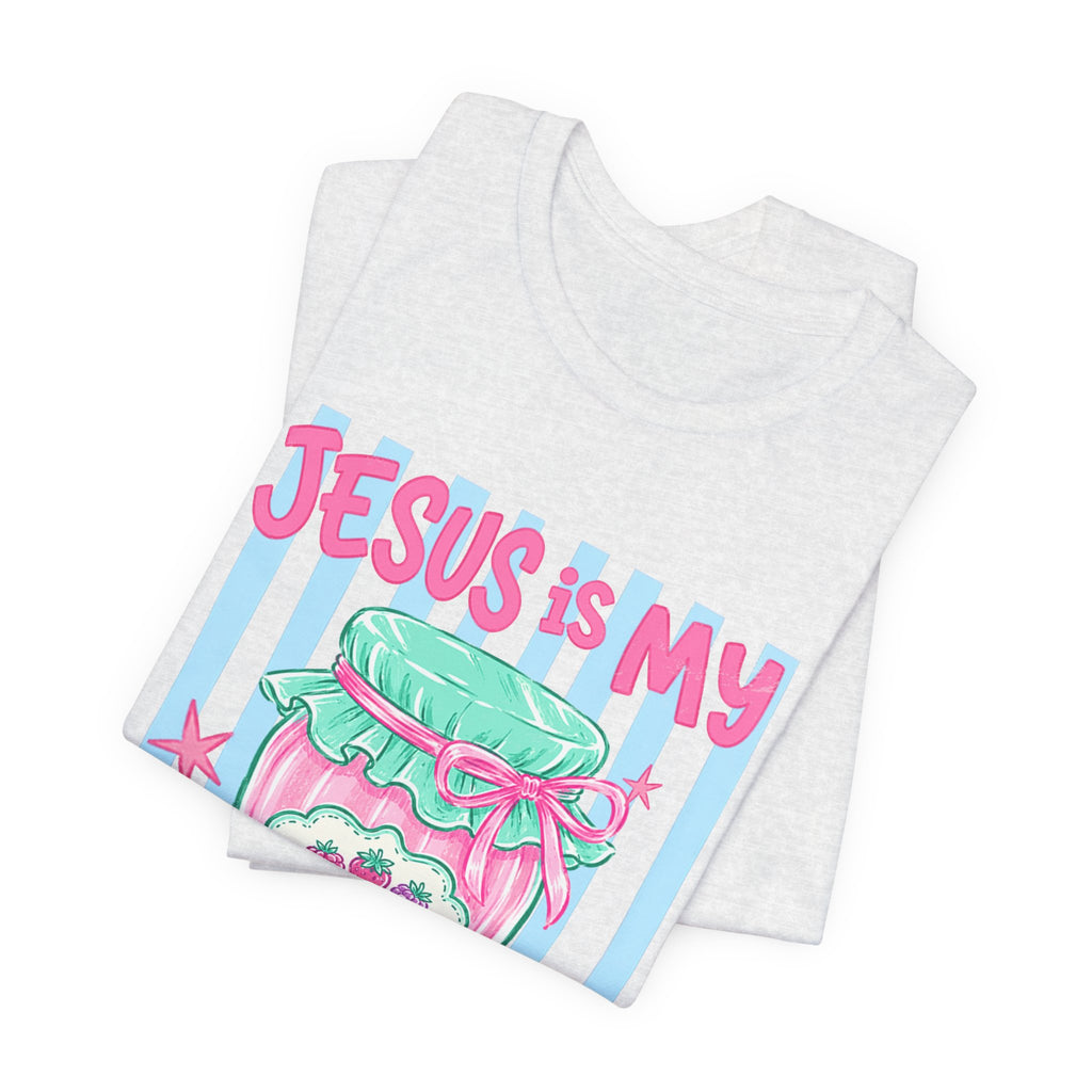 Jesus Is My Jam T-Shirt — Cute Pastel Christian Faith Tee