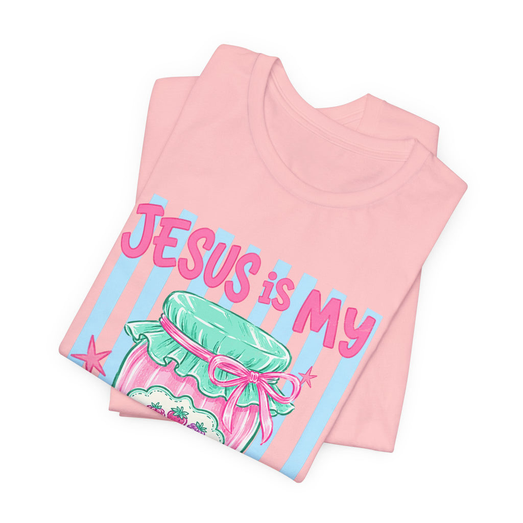 Jesus Is My Jam T-Shirt — Cute Pastel Christian Faith Tee