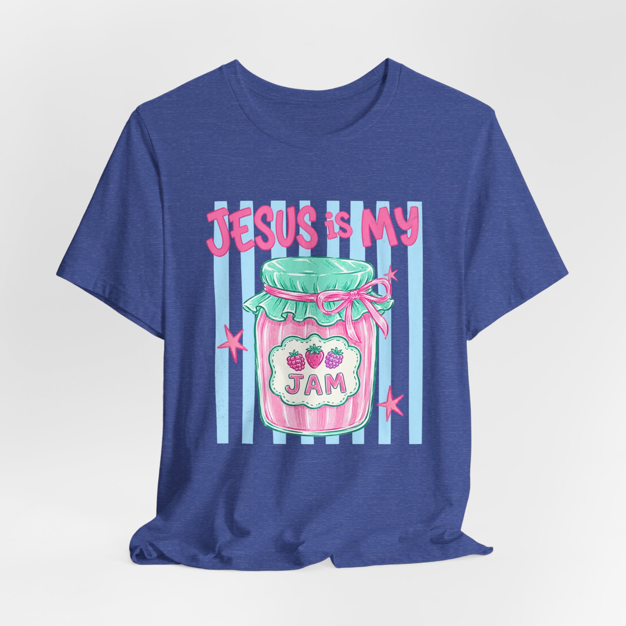 Jesus Is My Jam T-Shirt — Cute Pastel Christian Faith Tee