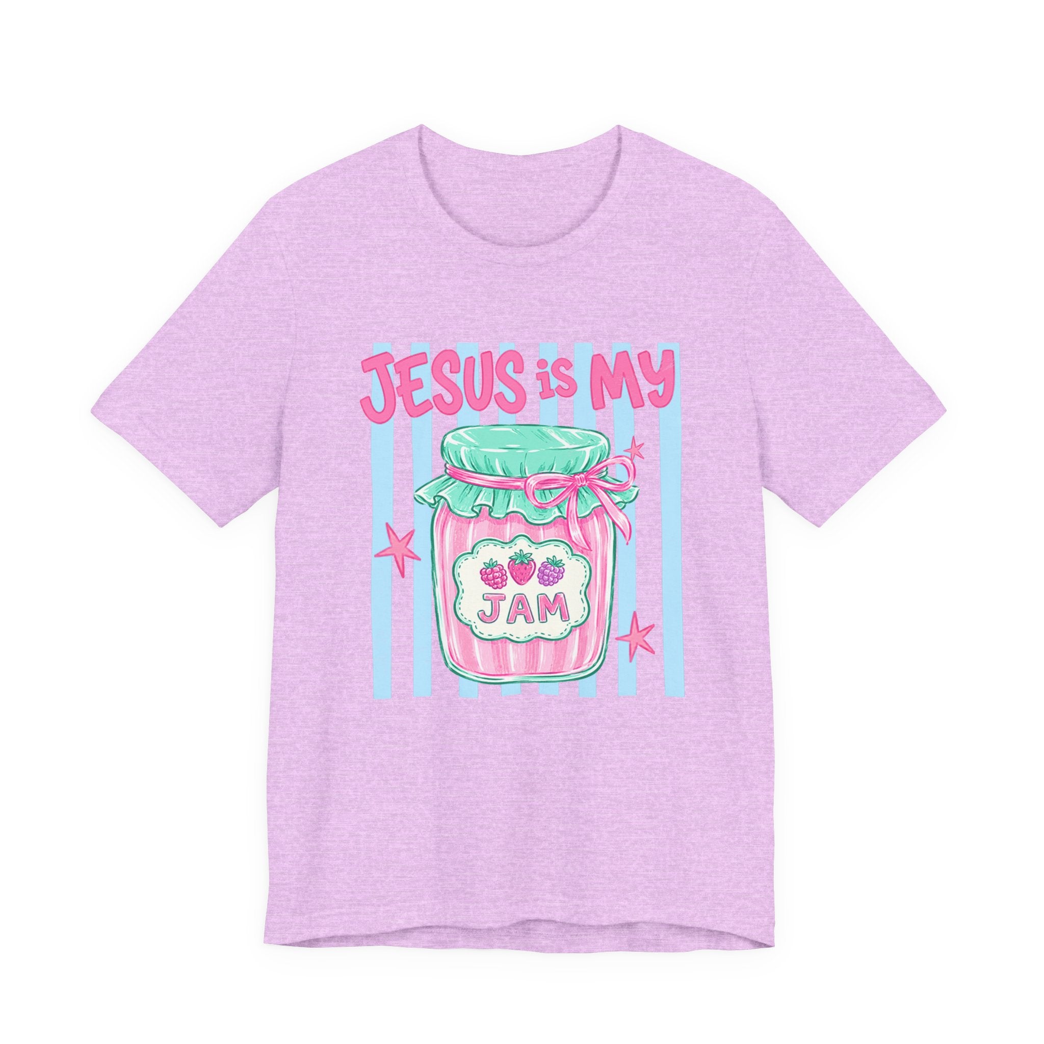 Jesus Is My Jam T-Shirt — Cute Pastel Christian Faith Tee