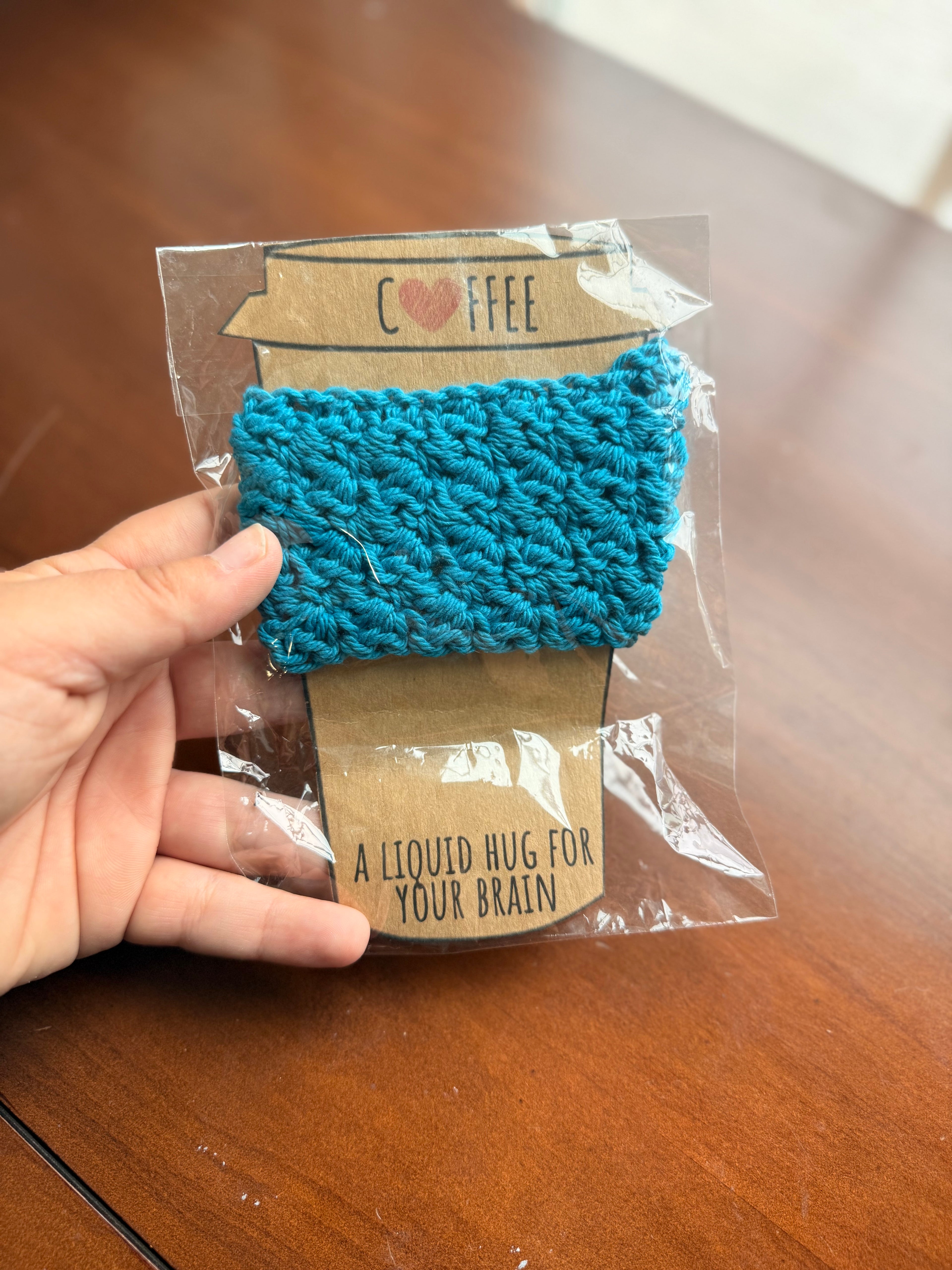 Handmade Crochet Coffee Cup Cozy
