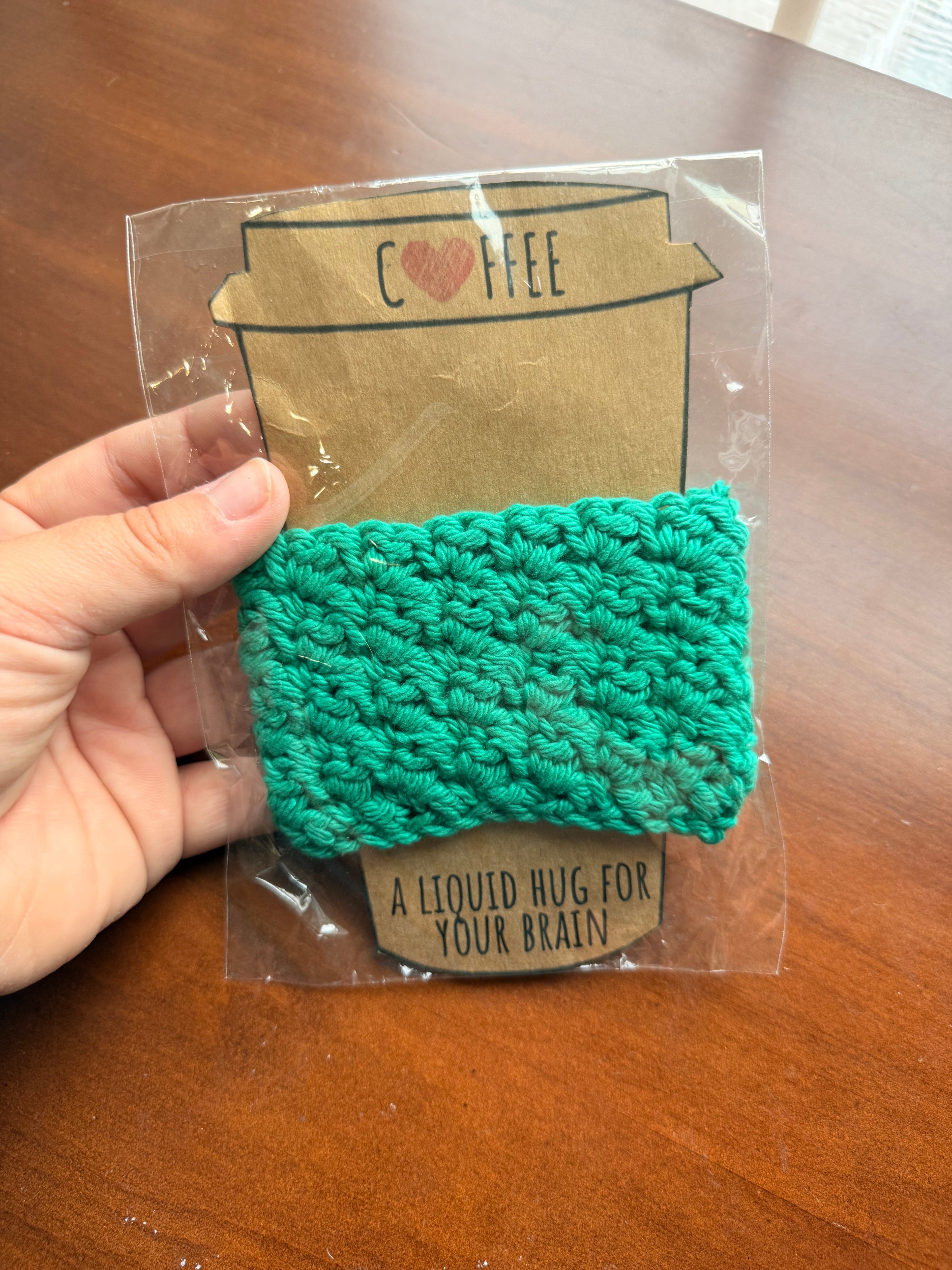 Handmade Crochet Coffee Cup Cozy